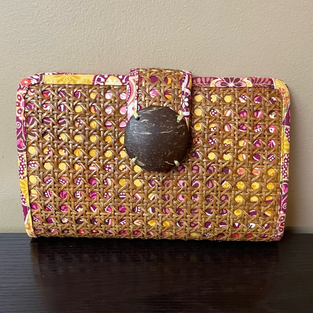 Bali Gold Tiki Vera Bradley Clutch